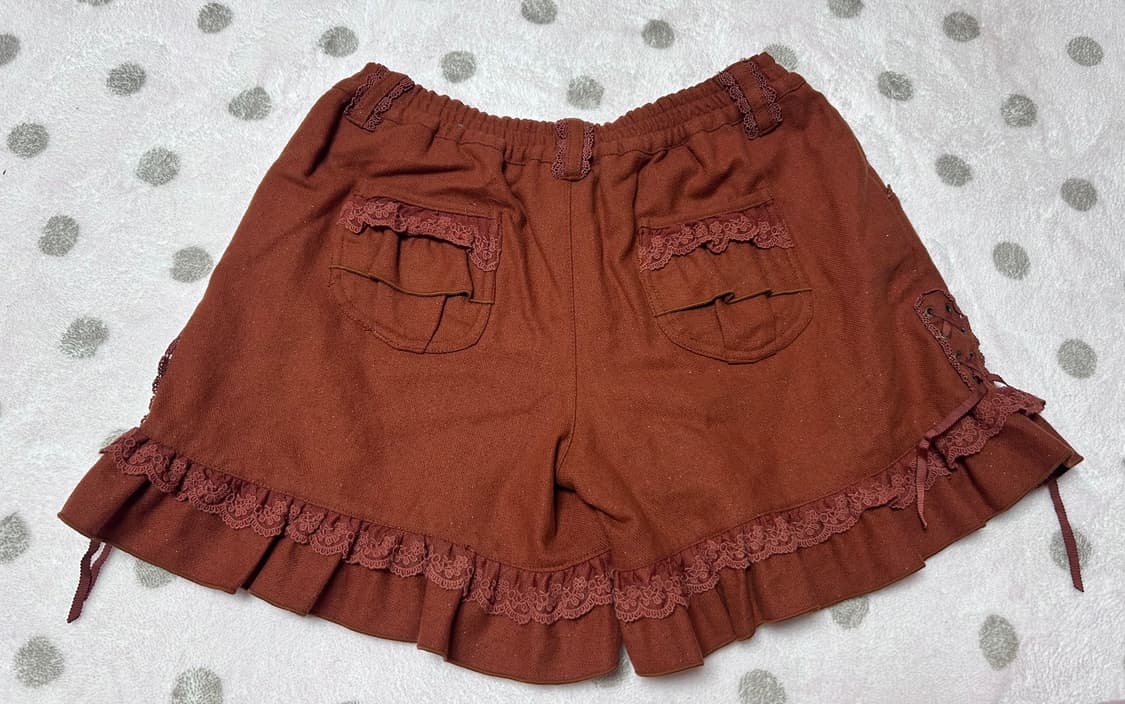 엑시즈팜 오렌지브라운 반바지 상품이미지1