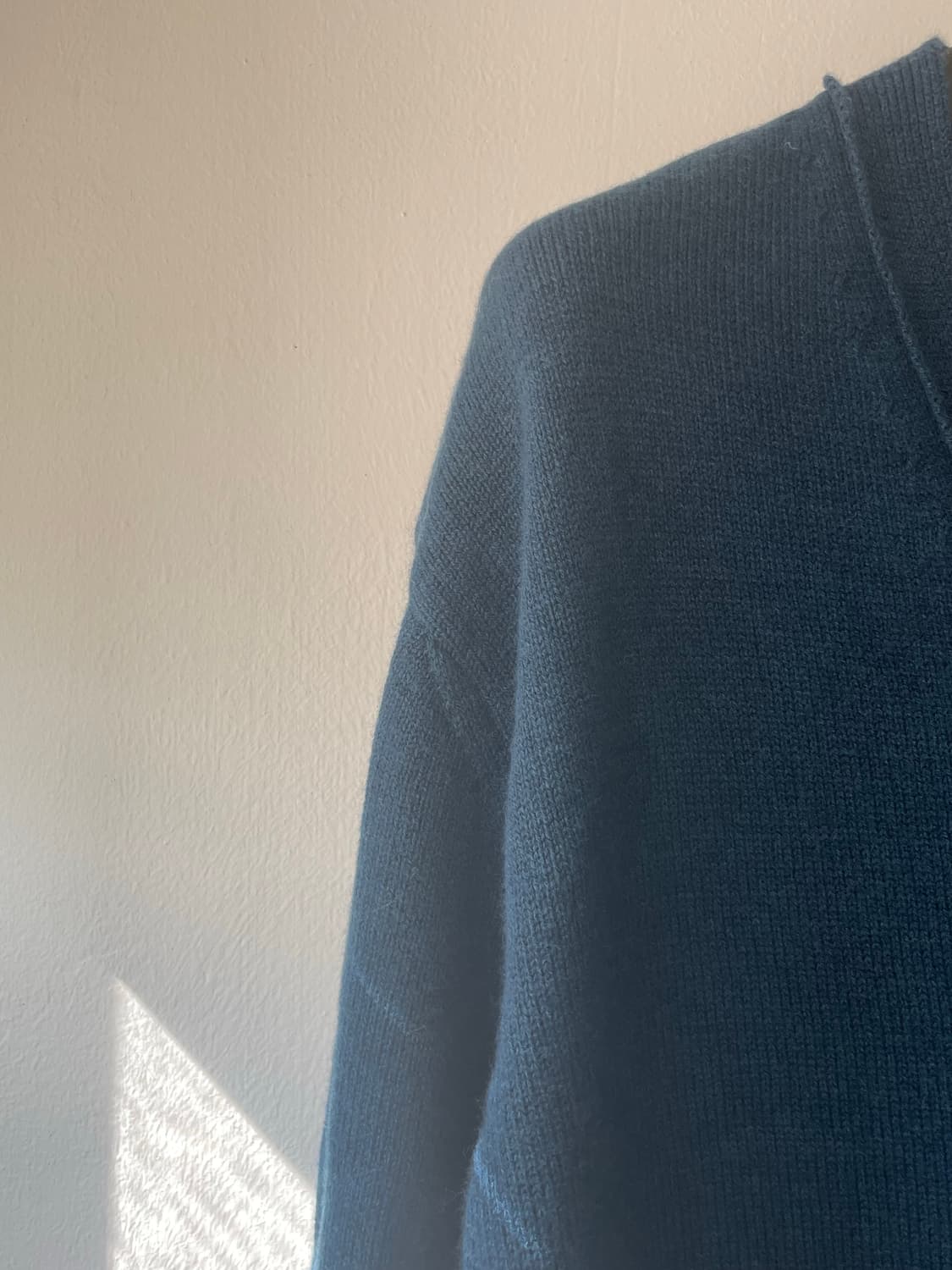 LEIMAN 프리미엄 메리노울100 가디건 딥블루 새상품 상품이미지3