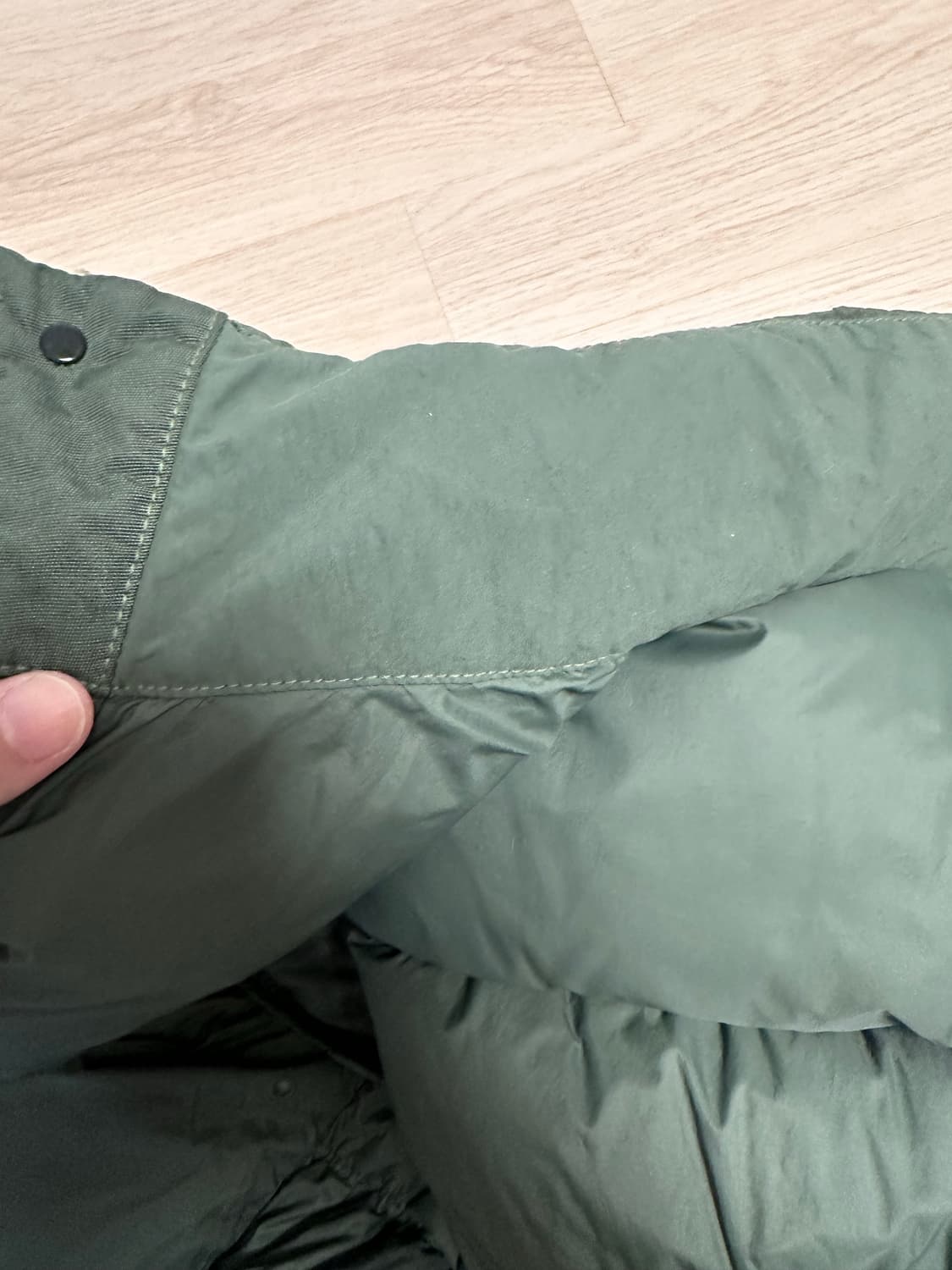 24FW 스톤 아일랜드 가먼트 다이드 크링클랩스 R-NY 다운 자켓 상품이미지4