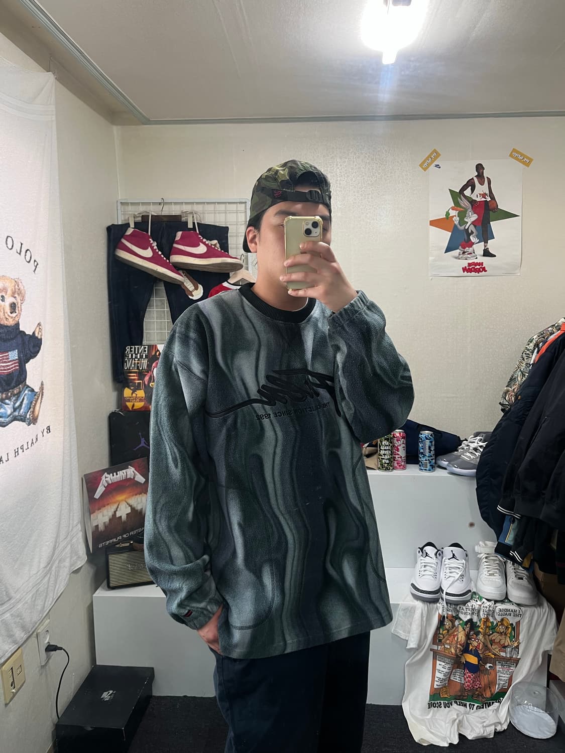 푸부 플리스 스웻셔츠 상품이미지6