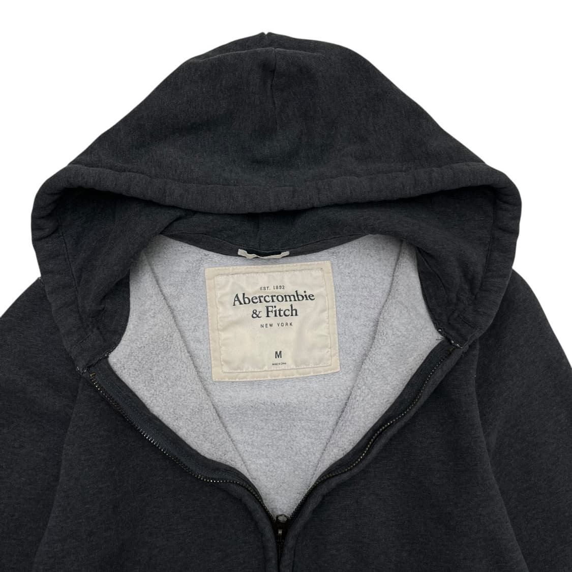 아베크롬비 미니순록 차콜 후드집업 M 상품이미지5