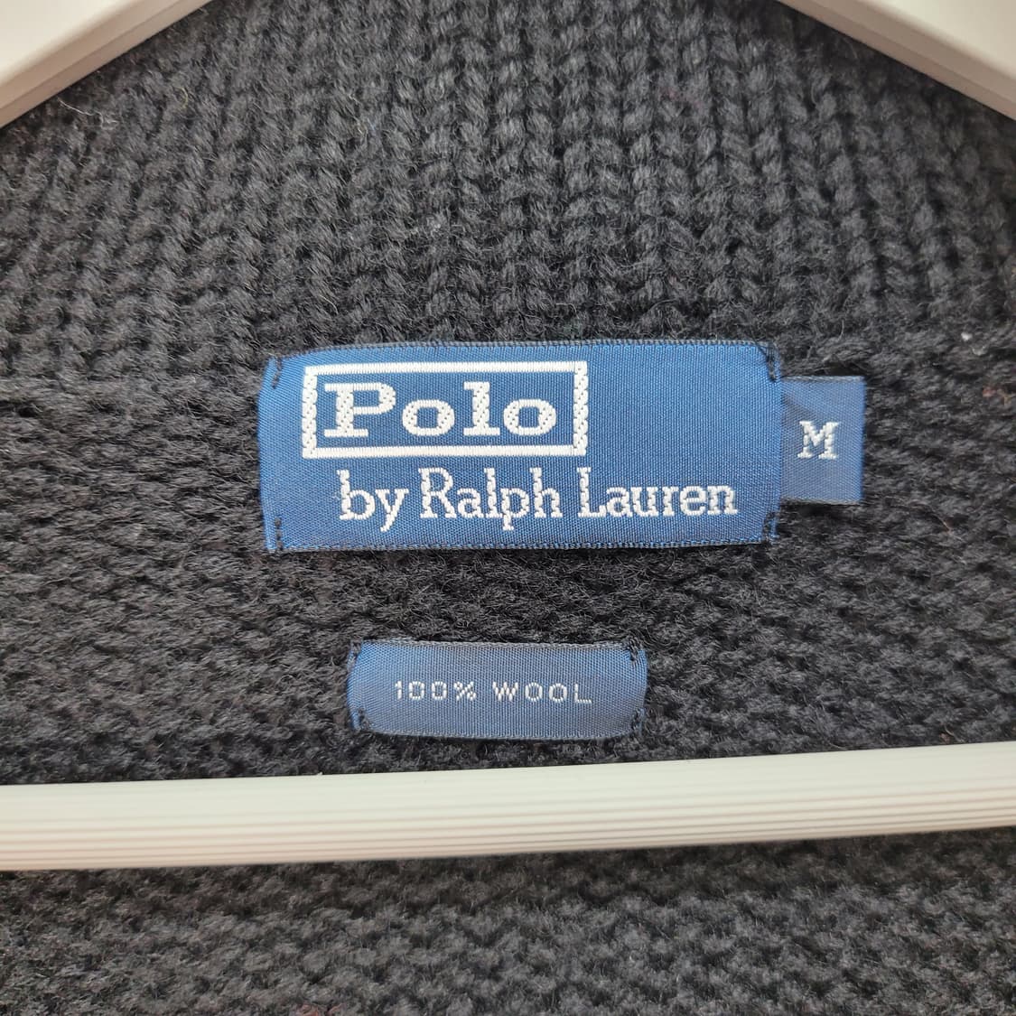 폴로랄프로렌 울100% 숄카라 니트 가디건 M사이즈 상품이미지8