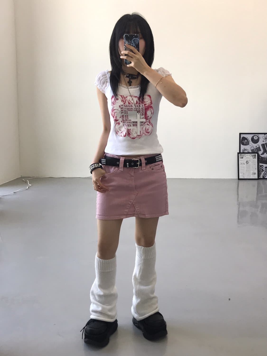 Lest Rose Graphic Short Sleeve T-Shirts 상품이미지2