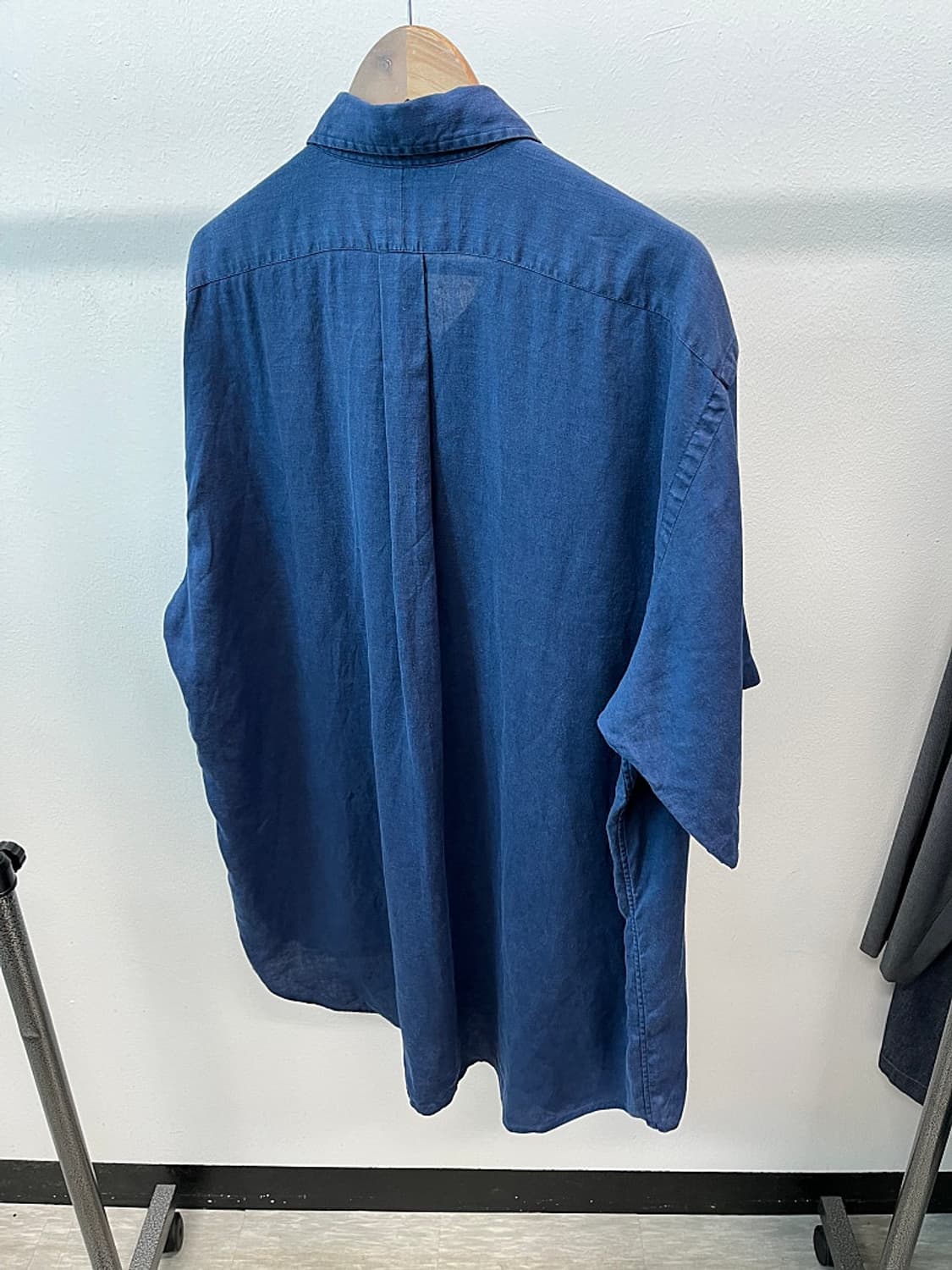 115) 폴로 네이비 린넨셔츠  상품이미지6