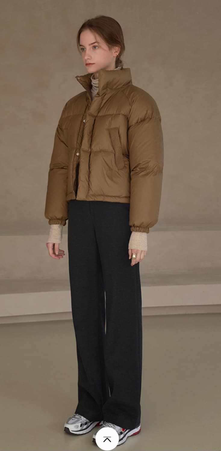 시야주 크롭다운패딩 상품이미지1