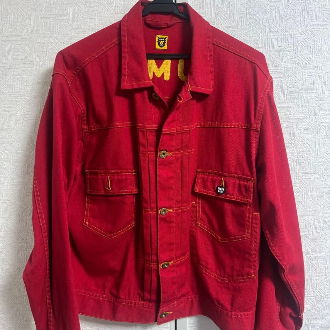 휴먼 메이드 래빗 워크 자켓 레드 상품이미지1