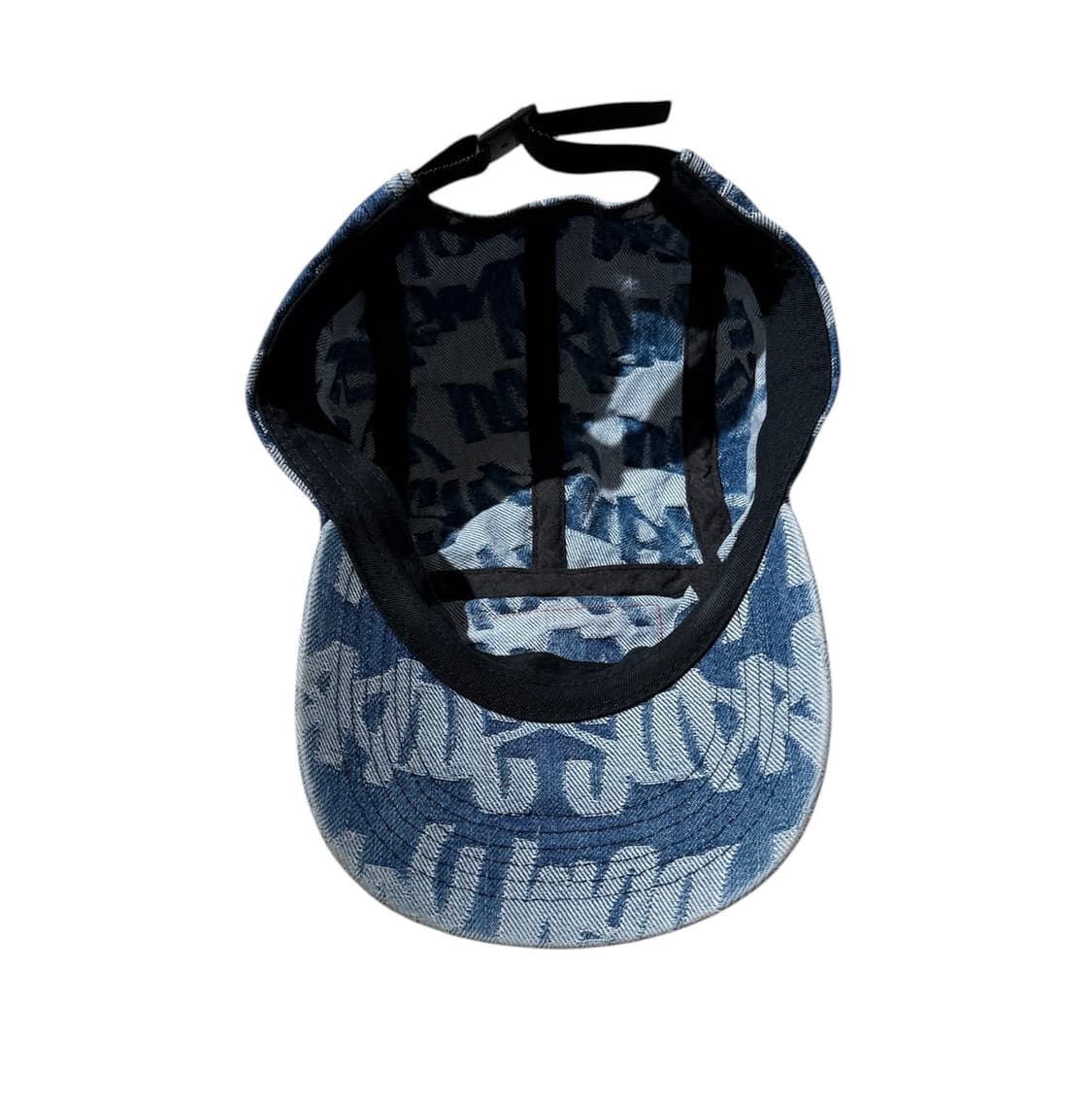 슈프림 22SS 팻 팁 자카드 데님 캠프캡 상품이미지3