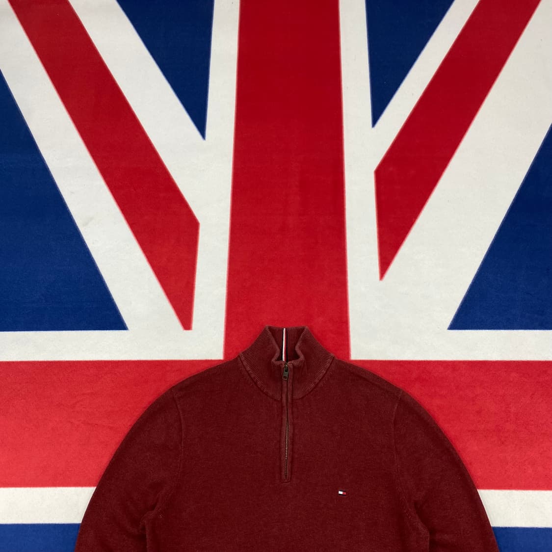 타미 반집업 니트 S 상품이미지2