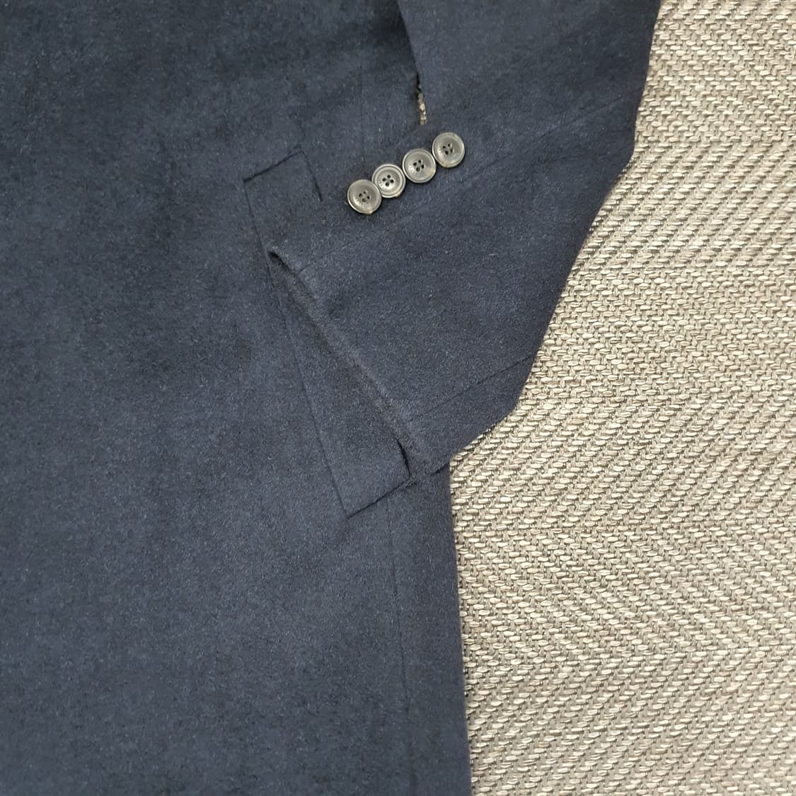 올젠 울 캐시미어 겨울 코트 남자105~110 상품이미지4