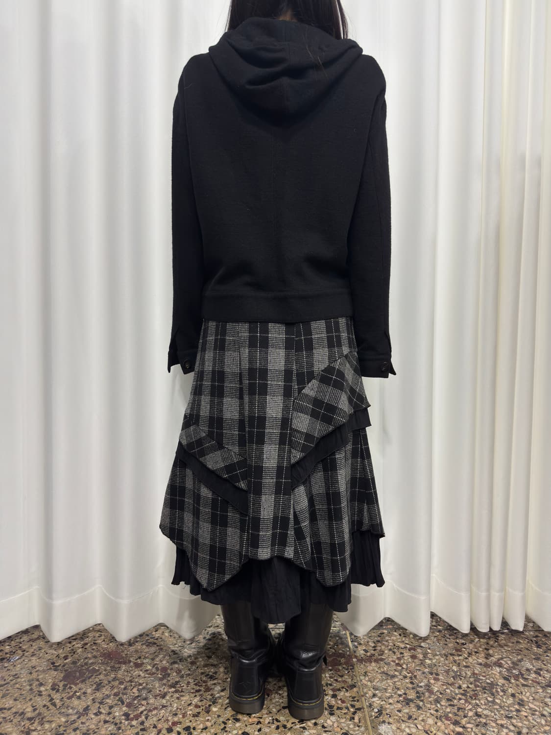 check design skirt 상품이미지6