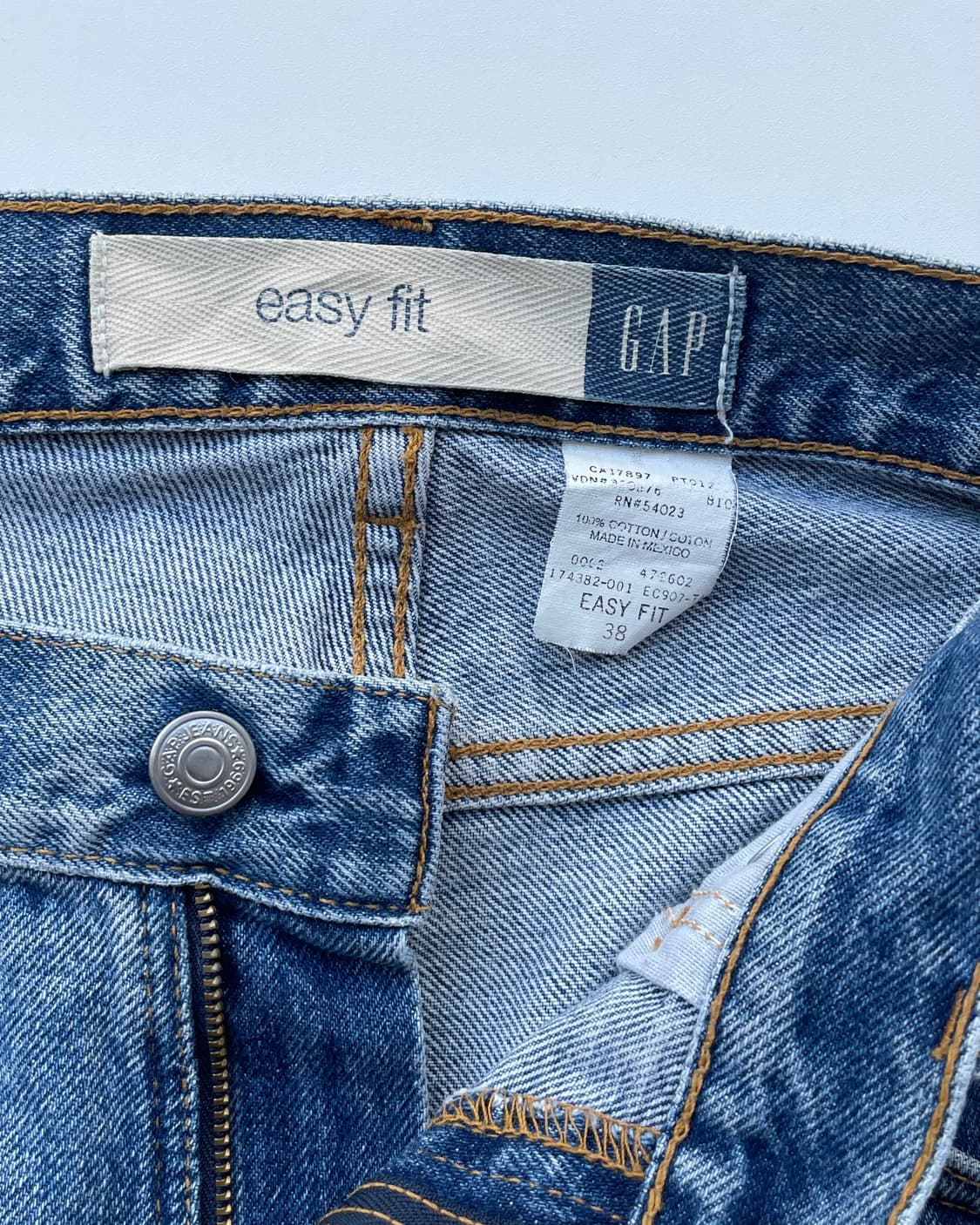 Old GAP Blue Jeans shorts  올드갭 데님 쇼츠 38“ 상품이미지5