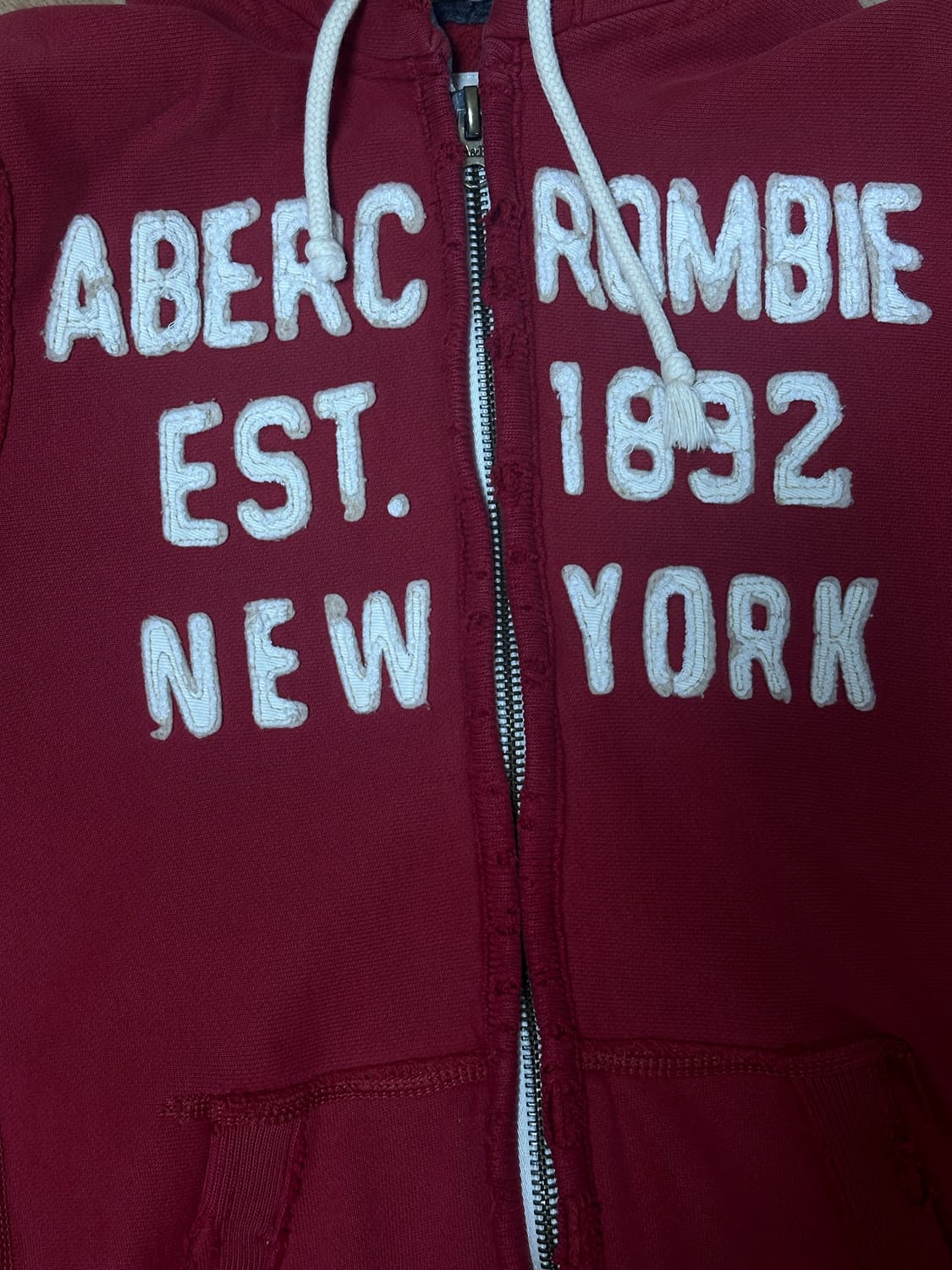 양홍원 아베 후드집업 레드 머슬 상품이미지3