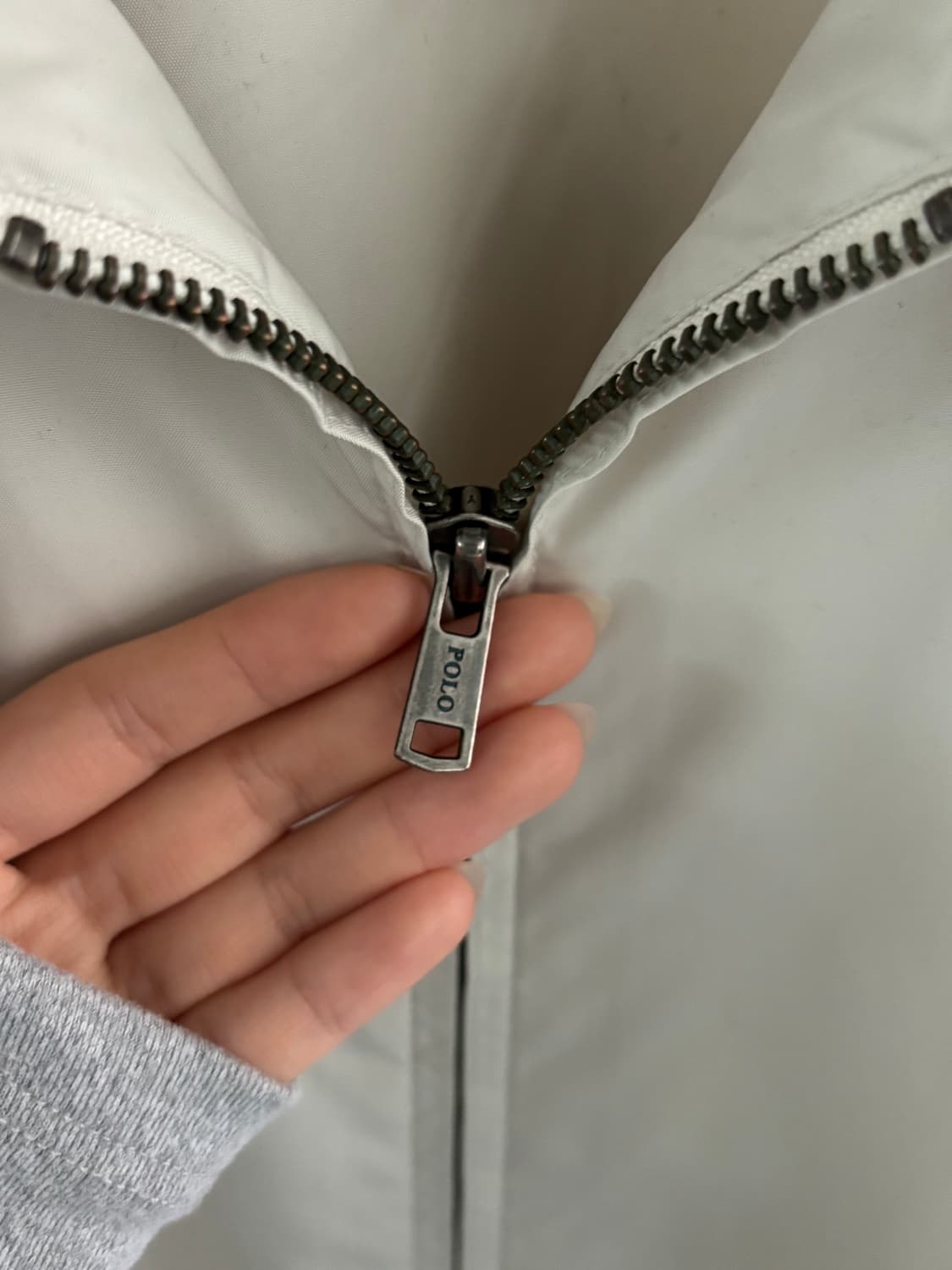  Polo 폴로 랄프로렌 라이트베이지 컬러 폴리쉘 헤링턴 자켓  ﻿ 상품이미지6