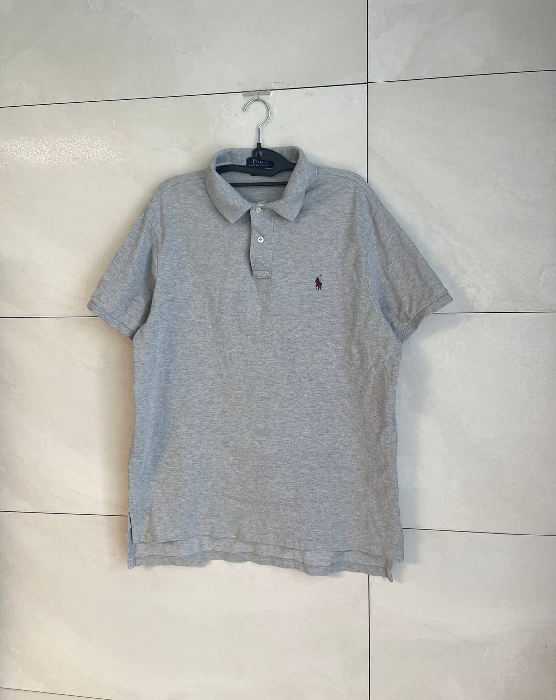 폴로 랄프로렌 포니 카라 PK 셔츠 그레이 (L size) 상품이미지3