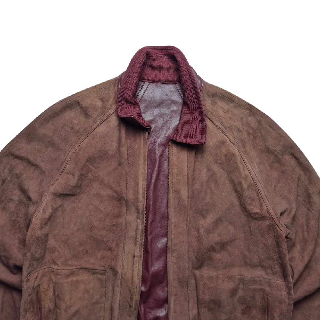 [L] TORRAS 토라스 리버시블 레더 블루종 자켓 상품이미지3