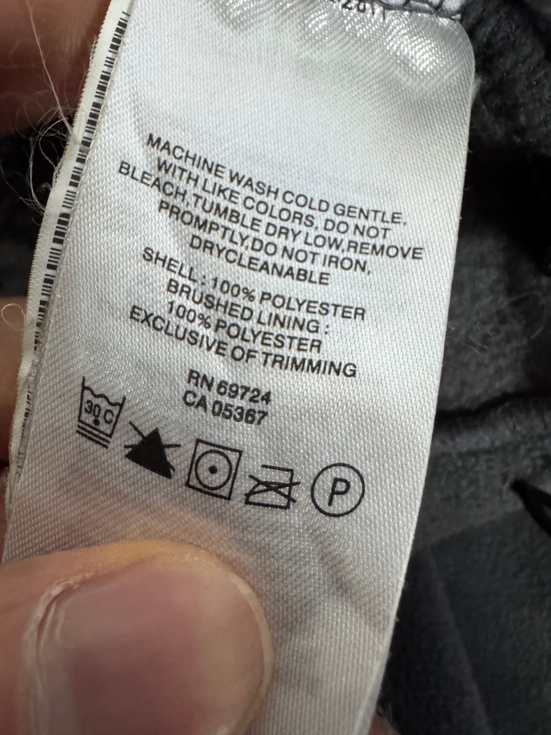 컬럼비아 오버핏 플리스 집업 자켓 2XL 그레이 상품이미지4