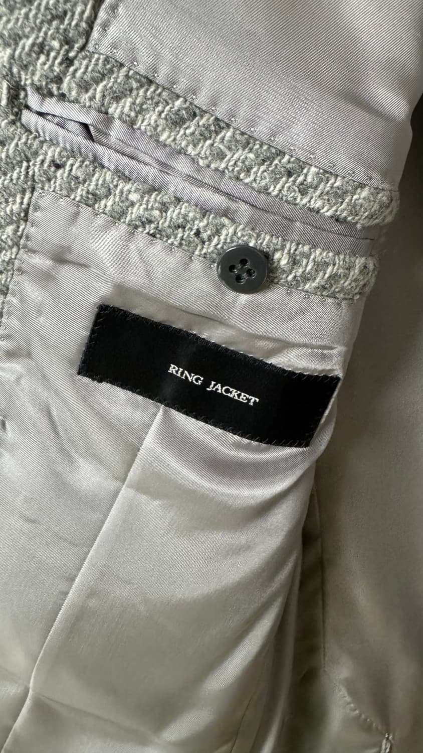 링자켓 (Ring Jarket) 카멜 혼방 해링본 스포츠코트 상품이미지5