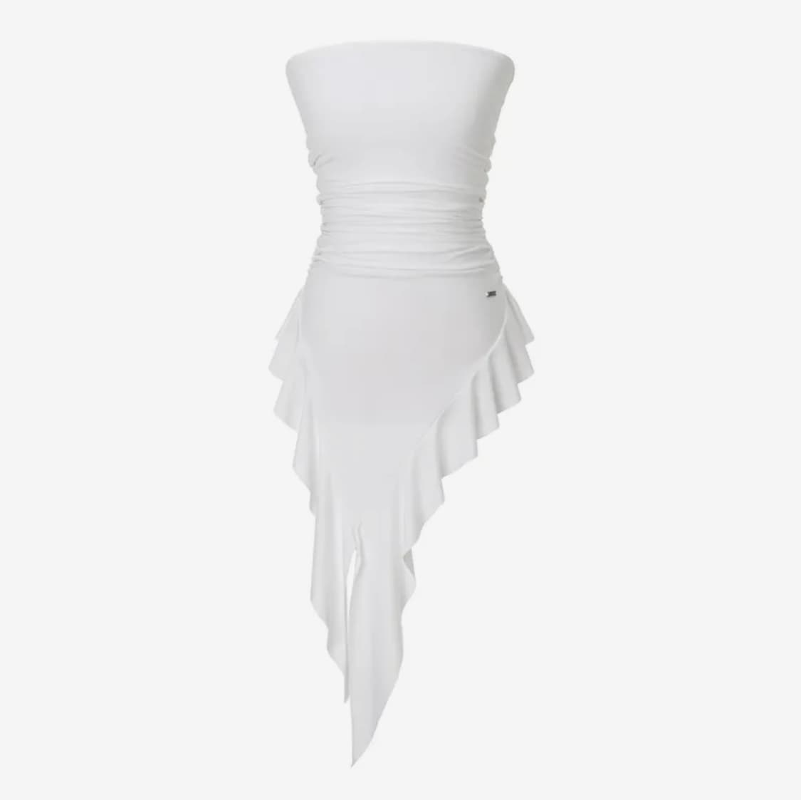 카키포인트 Ruffled Layered Top 화이트 상품이미지2