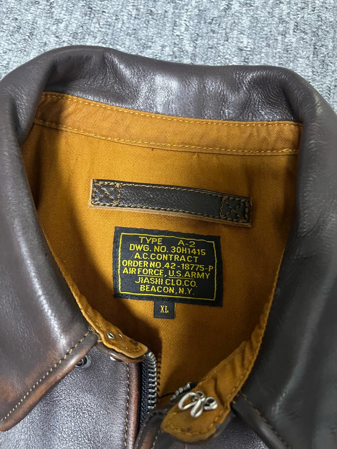 [XL] 알리 대탈주 A-2 자켓 상품이미지4