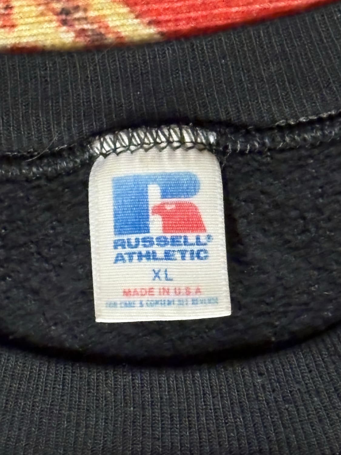 미제 러셀 빈티지 스웻셔츠 블랙 xl 상품이미지2