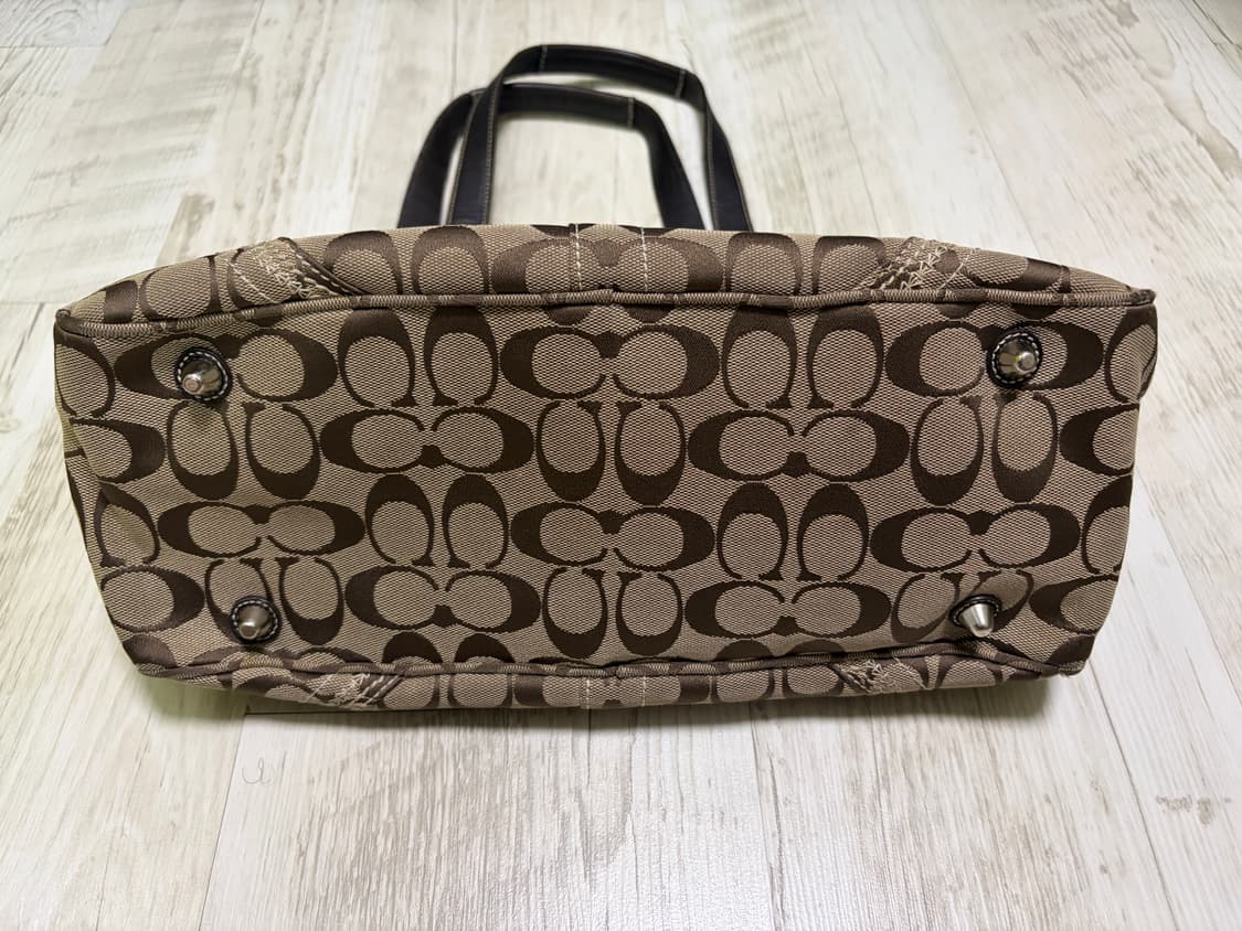 [os] 코치 시그니처 숄더백 브라운 상품이미지5