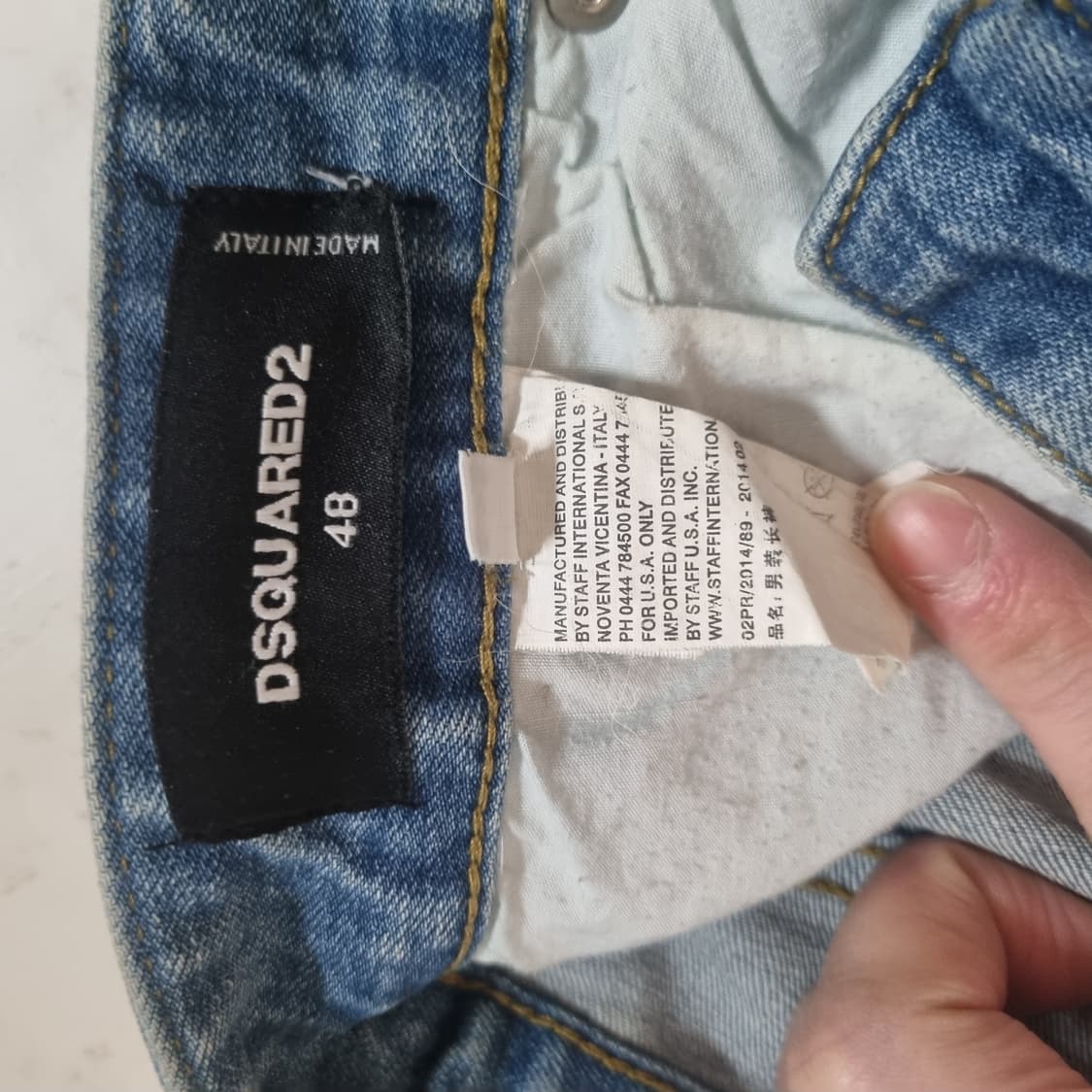 Dsquared2 디스퀘어드 스키니 데님 청바지 상품이미지5