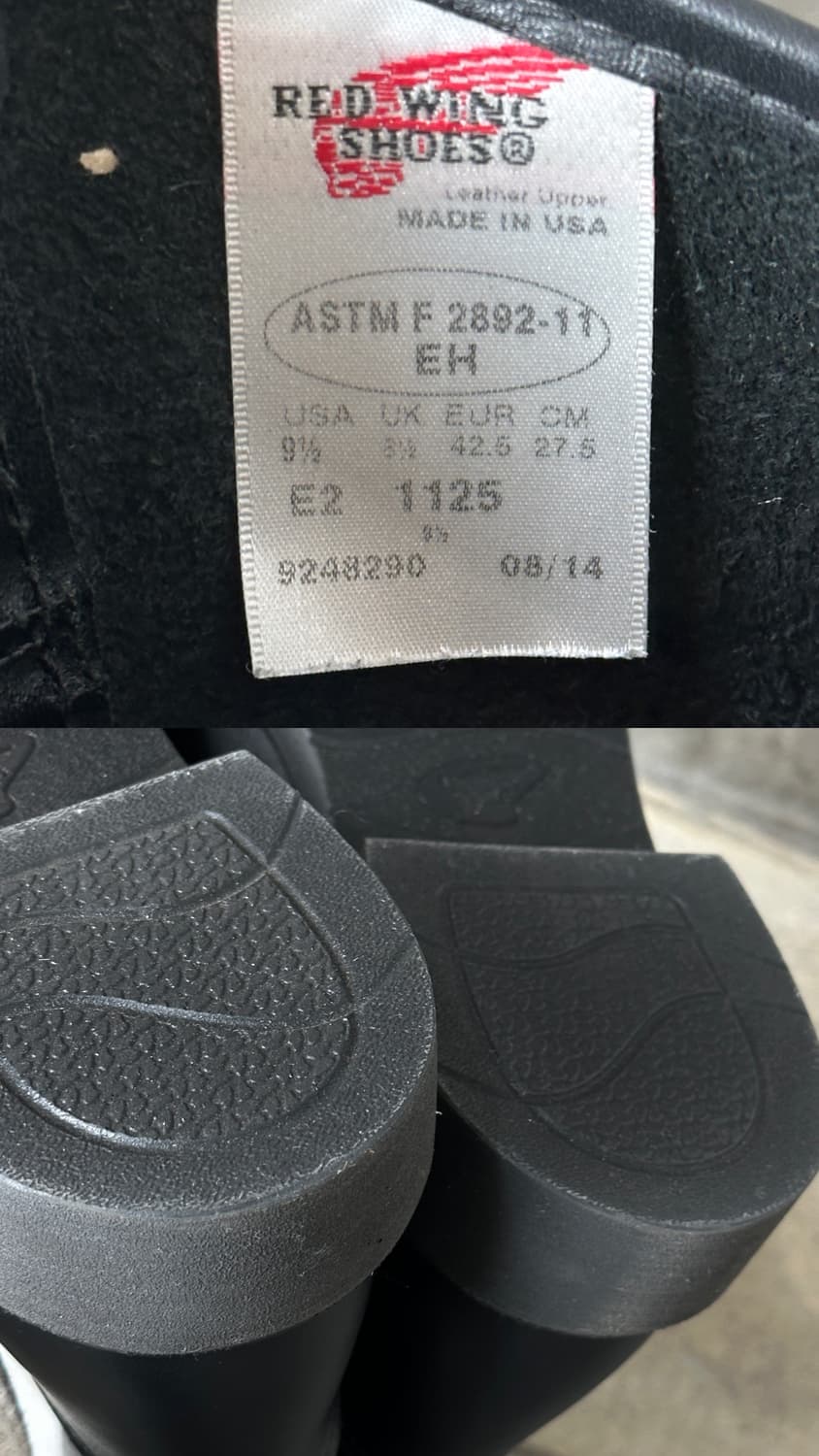 OG USA Made 레드윙 1125 페코스 레드윙 웨스턴 부츠 상품이미지9