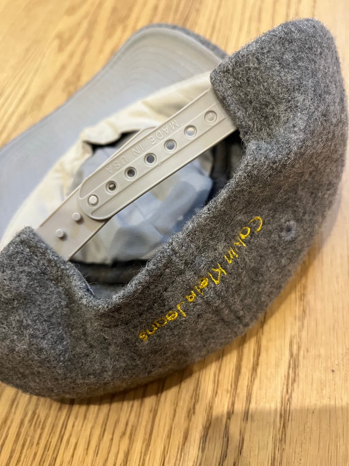 빈티지 90s 캘빈클라인 울 6-panel 상품이미지3