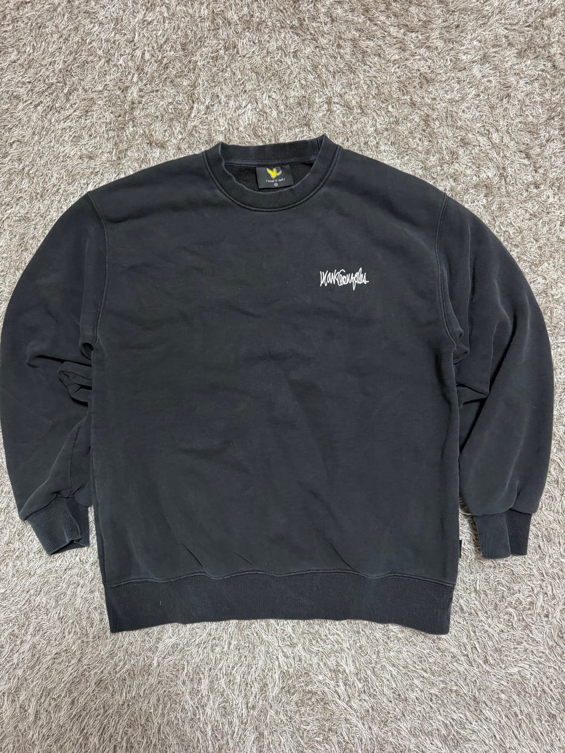 [S] 와릿이즌 마크곤잘레스 맨투맨 블랙 상품이미지2