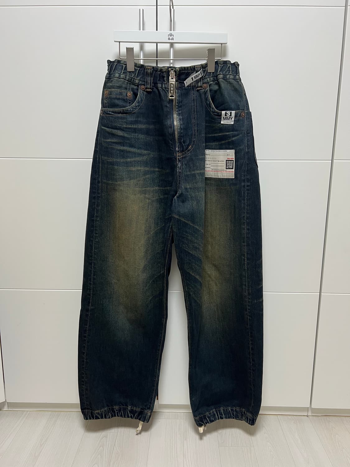 미하라야스히로 와이드 데님팬츠 진 44 인디고 상품이미지1