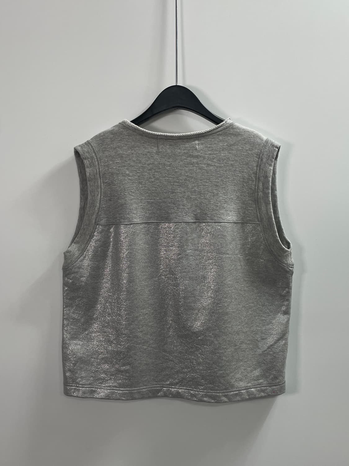 유포리카 우먼스 반짝이 나시 맨투맨 (on.548)   상품이미지3