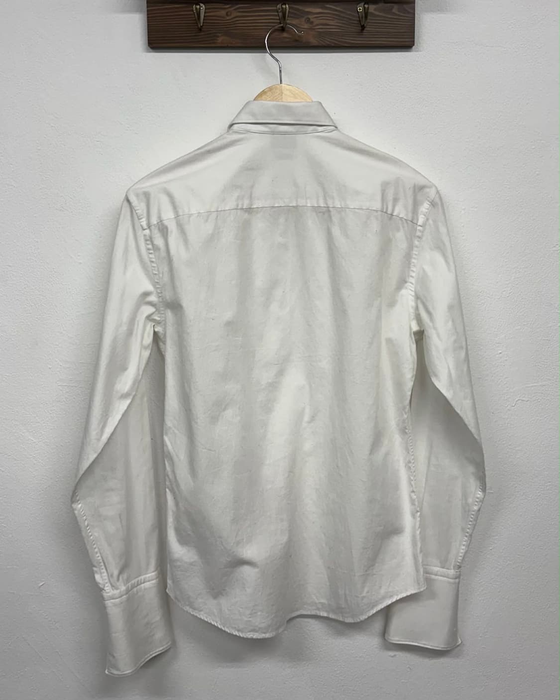 제냐 스트레치 화이트 셔츠 상품이미지3