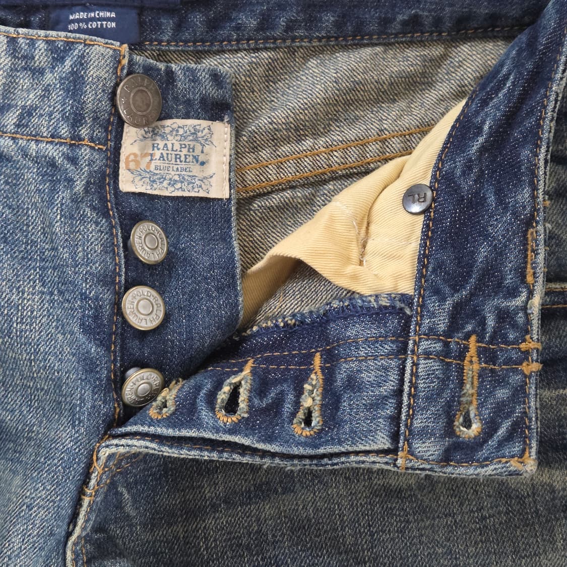 폴로랄프로렌 우먼 셀비지 데님팬츠 28 상품이미지5
