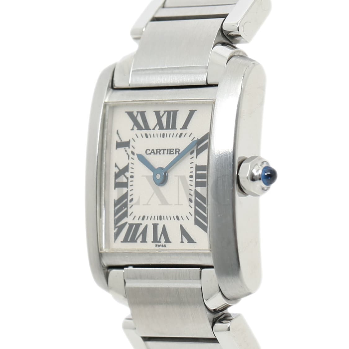 까르띠에 탱크 스틸 시계 스몰 워치 W51008Q3 상품이미지5