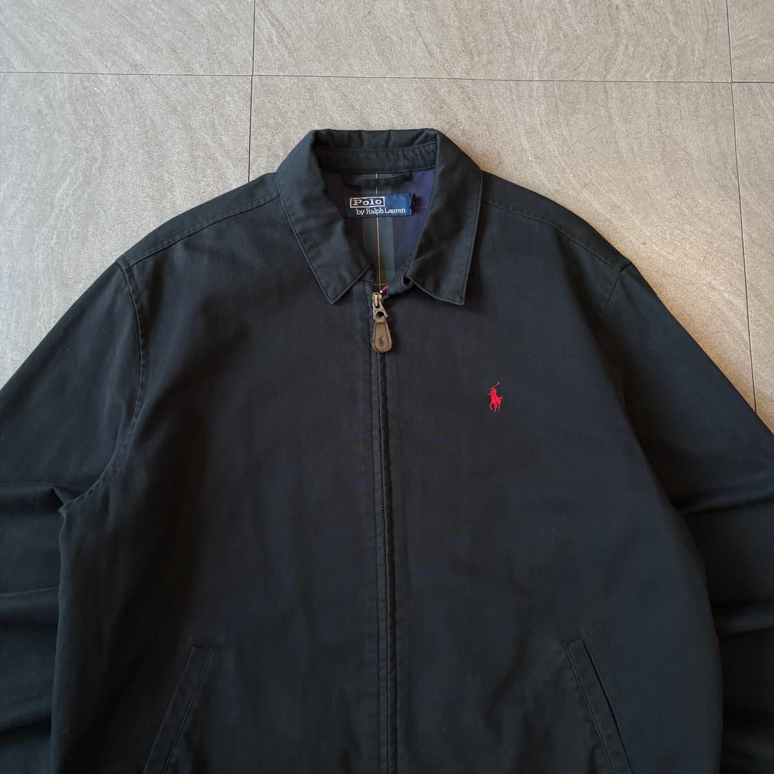 폴로 정품 블랙 스윙톱 자켓 상품이미지3