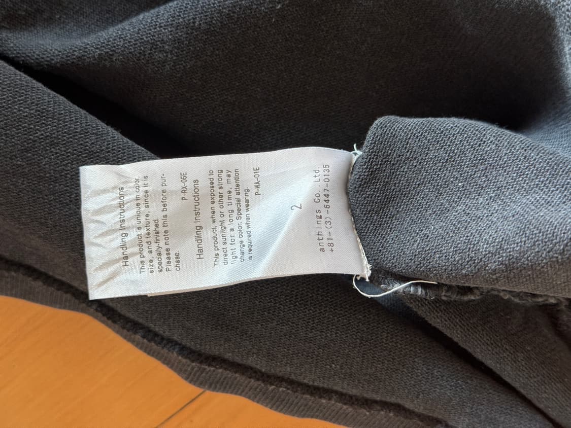 아프레쎄 a.presse 24aw vintage 롱슬리브 티셔츠 2사이즈 상품이미지6