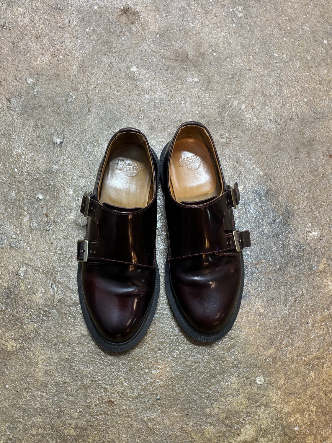 닥터마틴 판도라 더블 몽크 스트랩 슈즈 체리 레드 상품이미지6