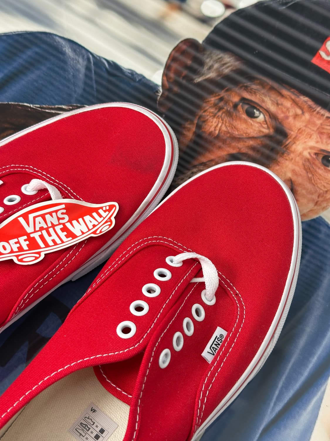 반스 어센틱 레드 스니커즈 280 (새상품) 상품이미지4