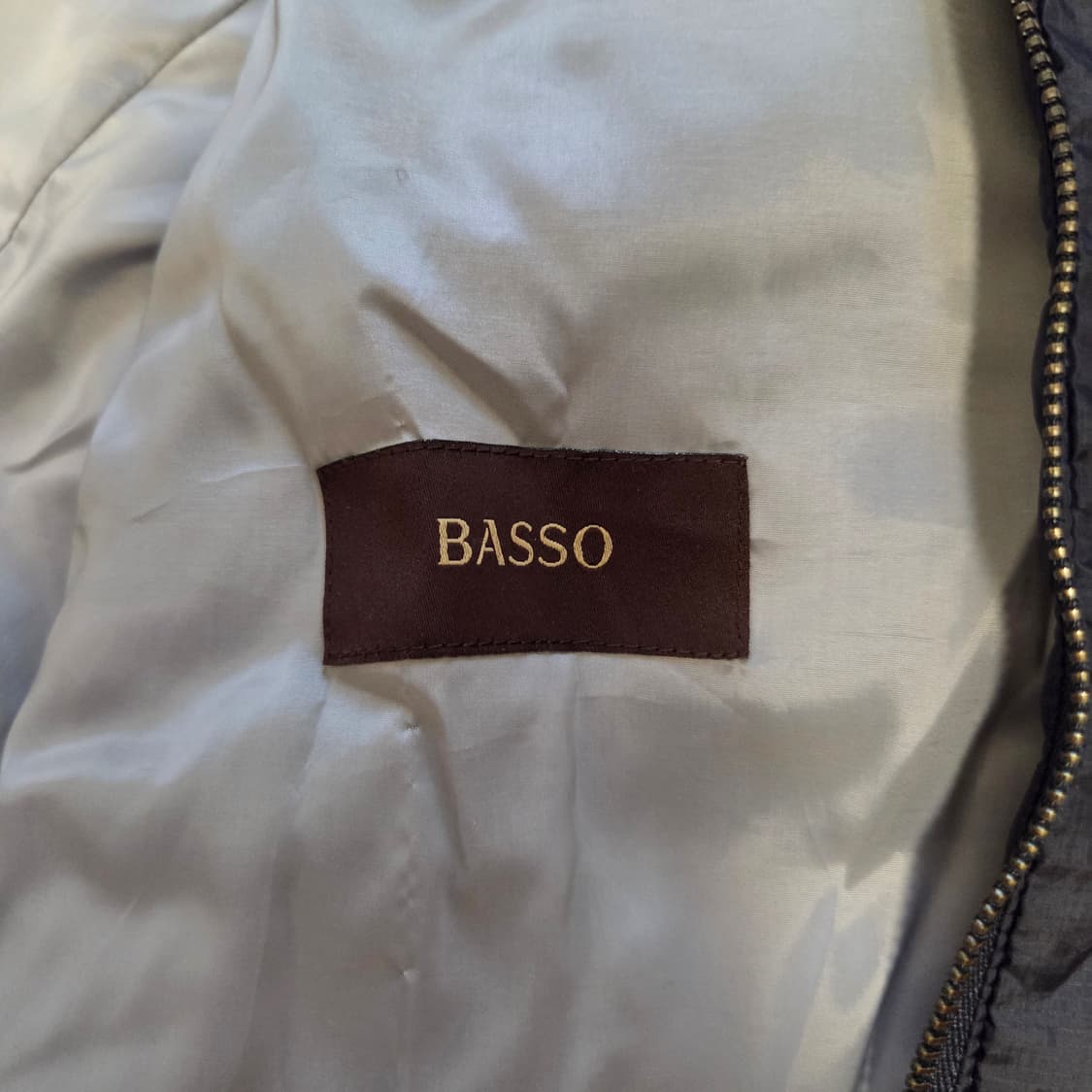 Basso 바쏘 네이비 퀄팅자켓 경량패딩 L(100) 상품이미지5