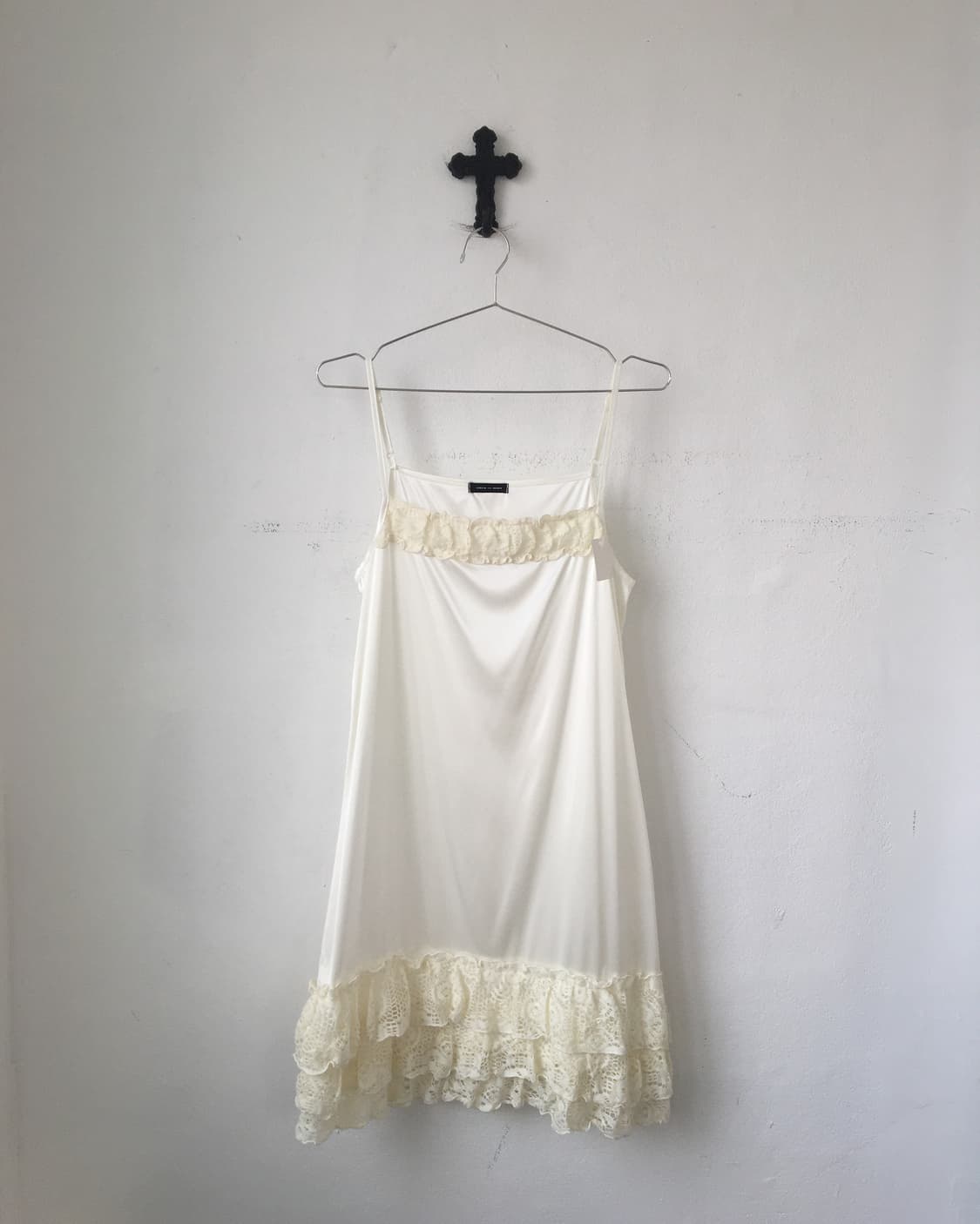 Frill layered slip onepiece 상품이미지2