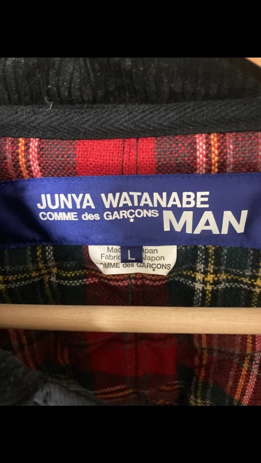 준야와타나베 꼼데가르송 퀼팅자켓 상품이미지3