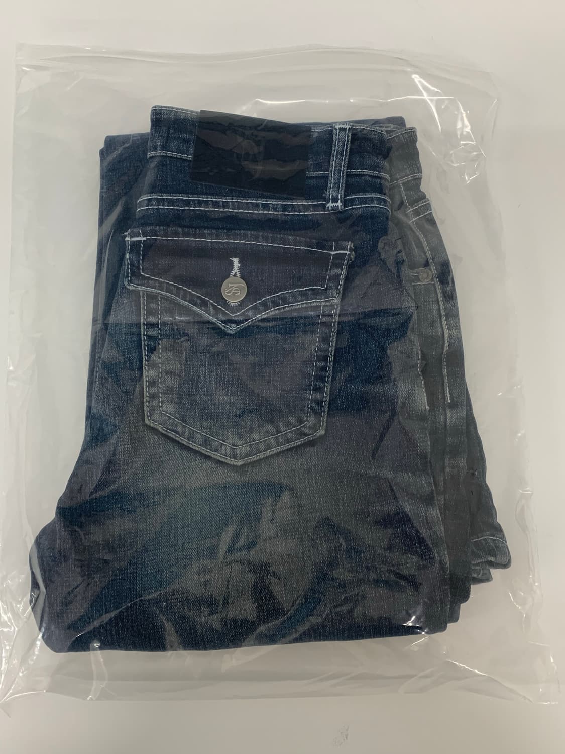 SYNERJYN SAND CAT WASHING DENIM PANTS BL 상품이미지2