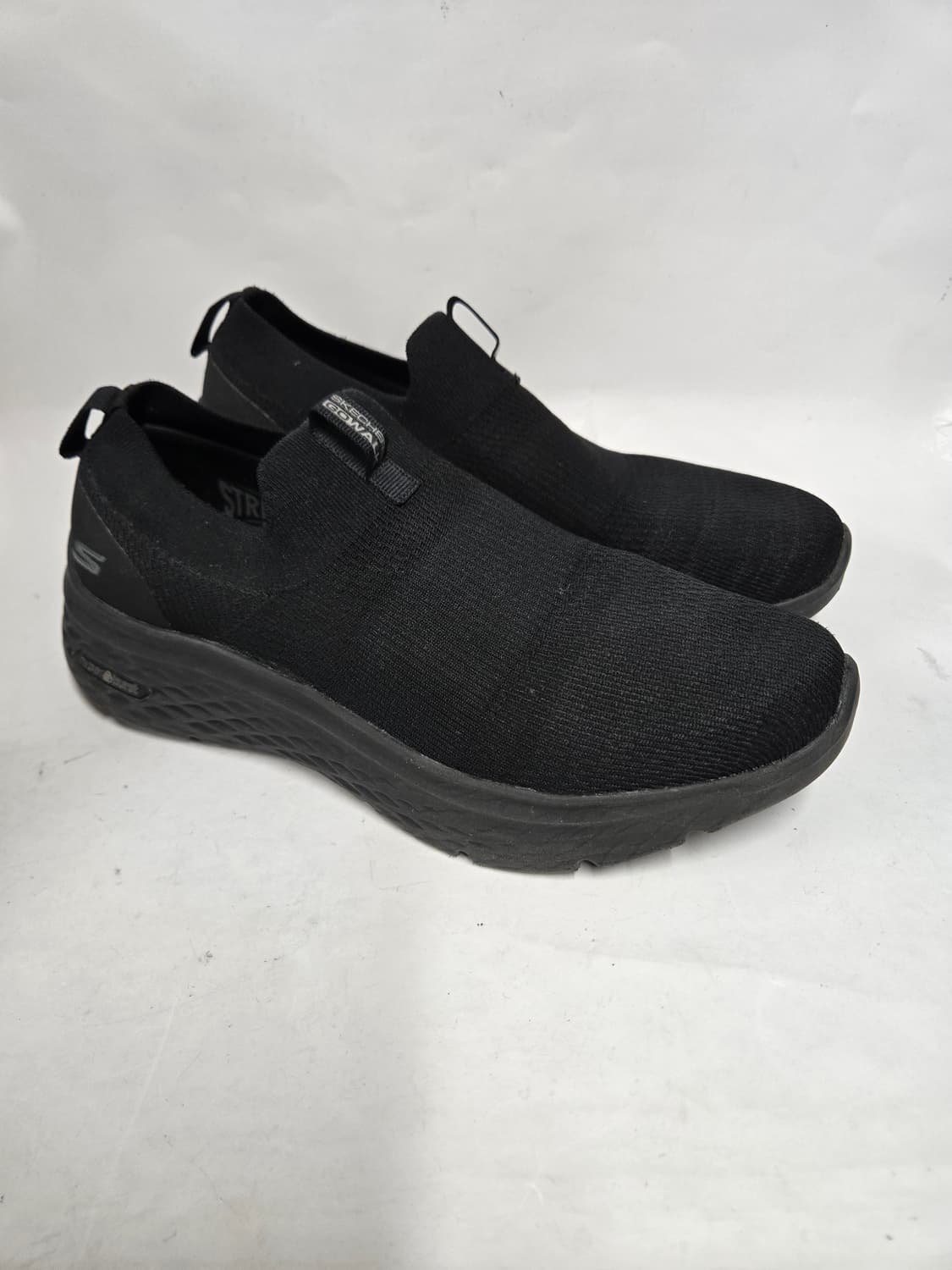 스케쳐스 고워크 블랙 슬립온 운동화 260mm 상품이미지1