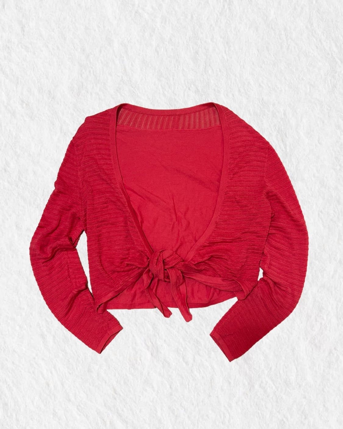 빈티지 레드 가디건 상품이미지1