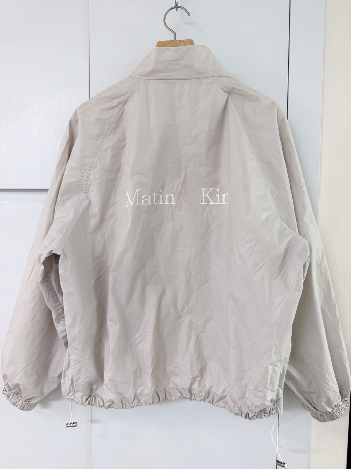 마뗑킴 연그레이 바람막이 자켓 상품이미지2