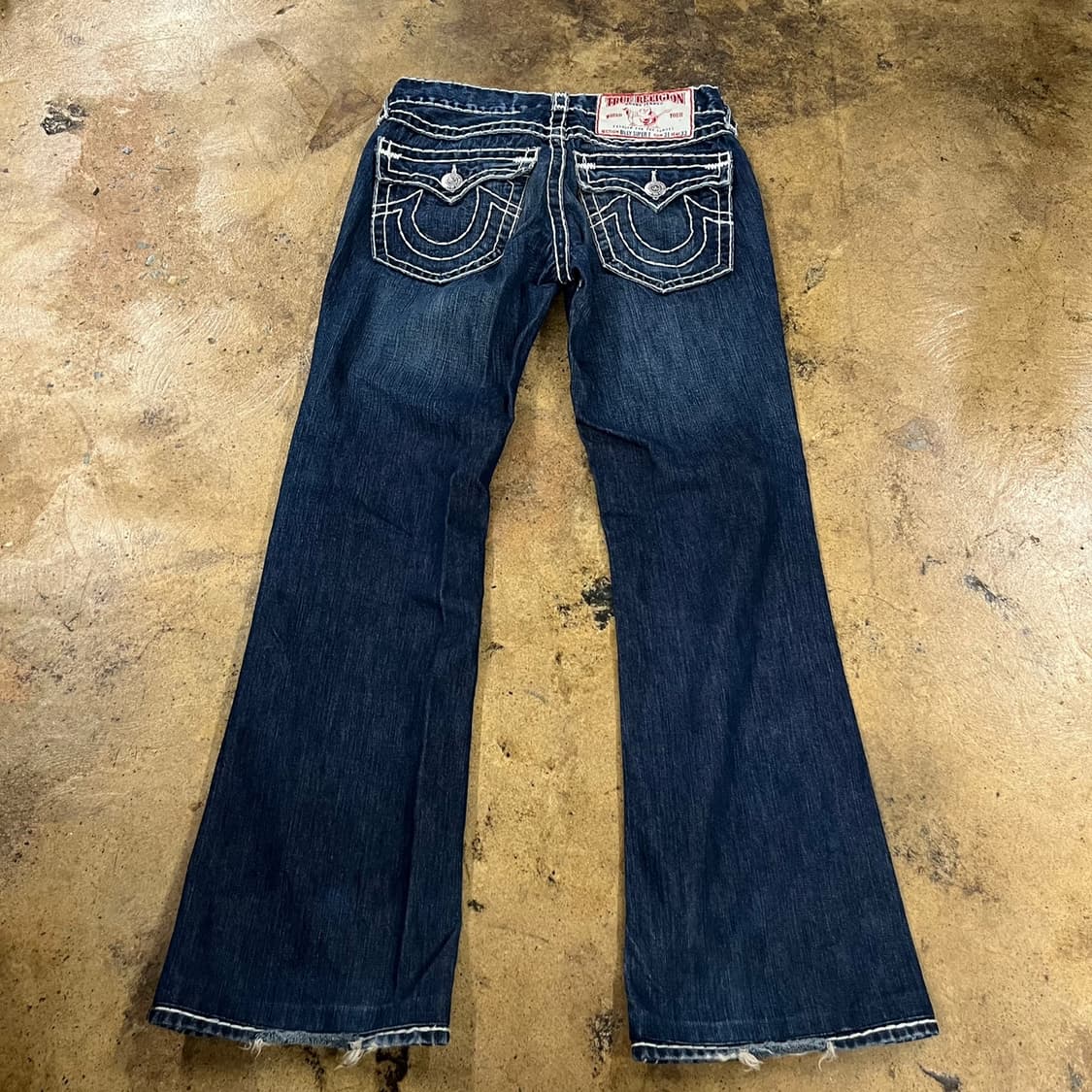 [정품] 트루릴리젼 스티치 데님 청바지 b14 상품이미지3