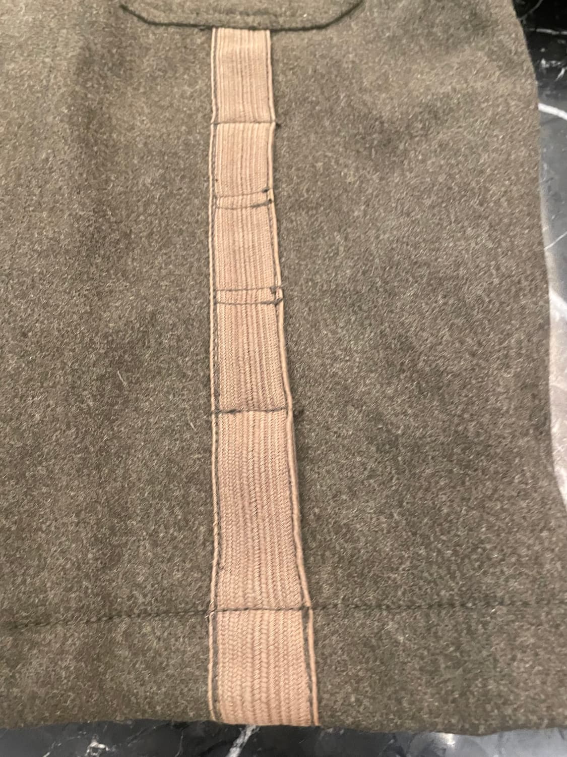 아르마니 익스체인지 올리브그린 울 자켓 상품이미지4