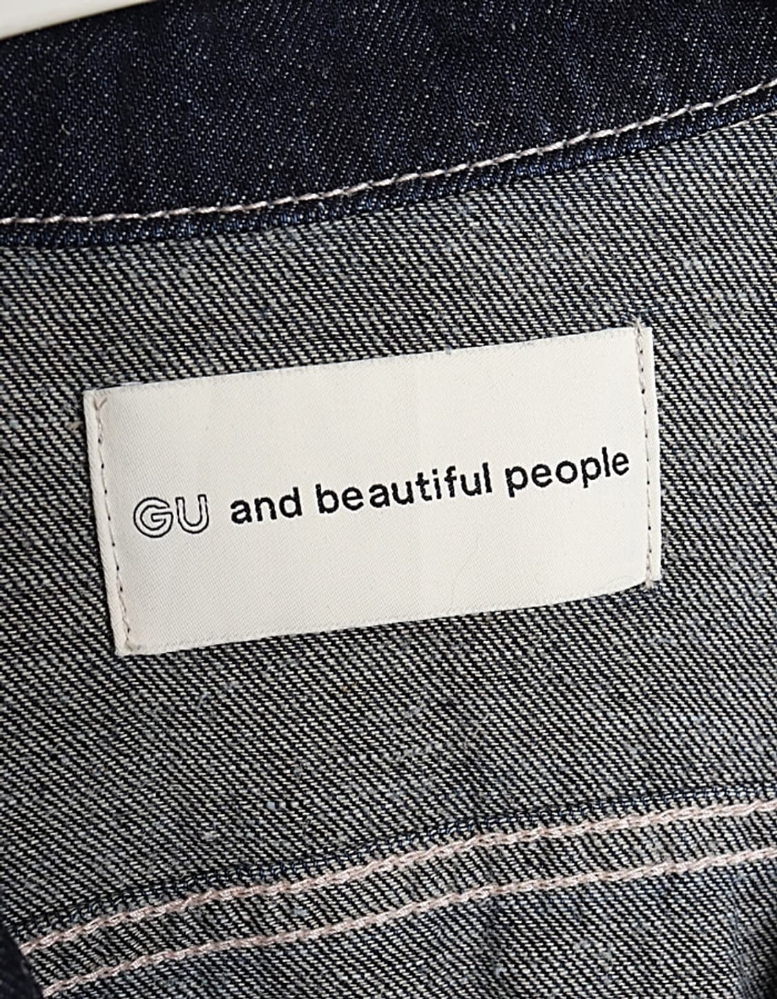 G U and beautiful people Denim Shop Coat 상품이미지8