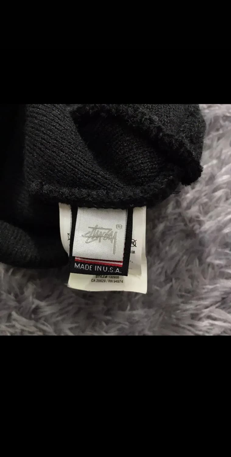 [[FREE, A급]@ 스투시(STUSSY) 블랙 비니 상품이미지3