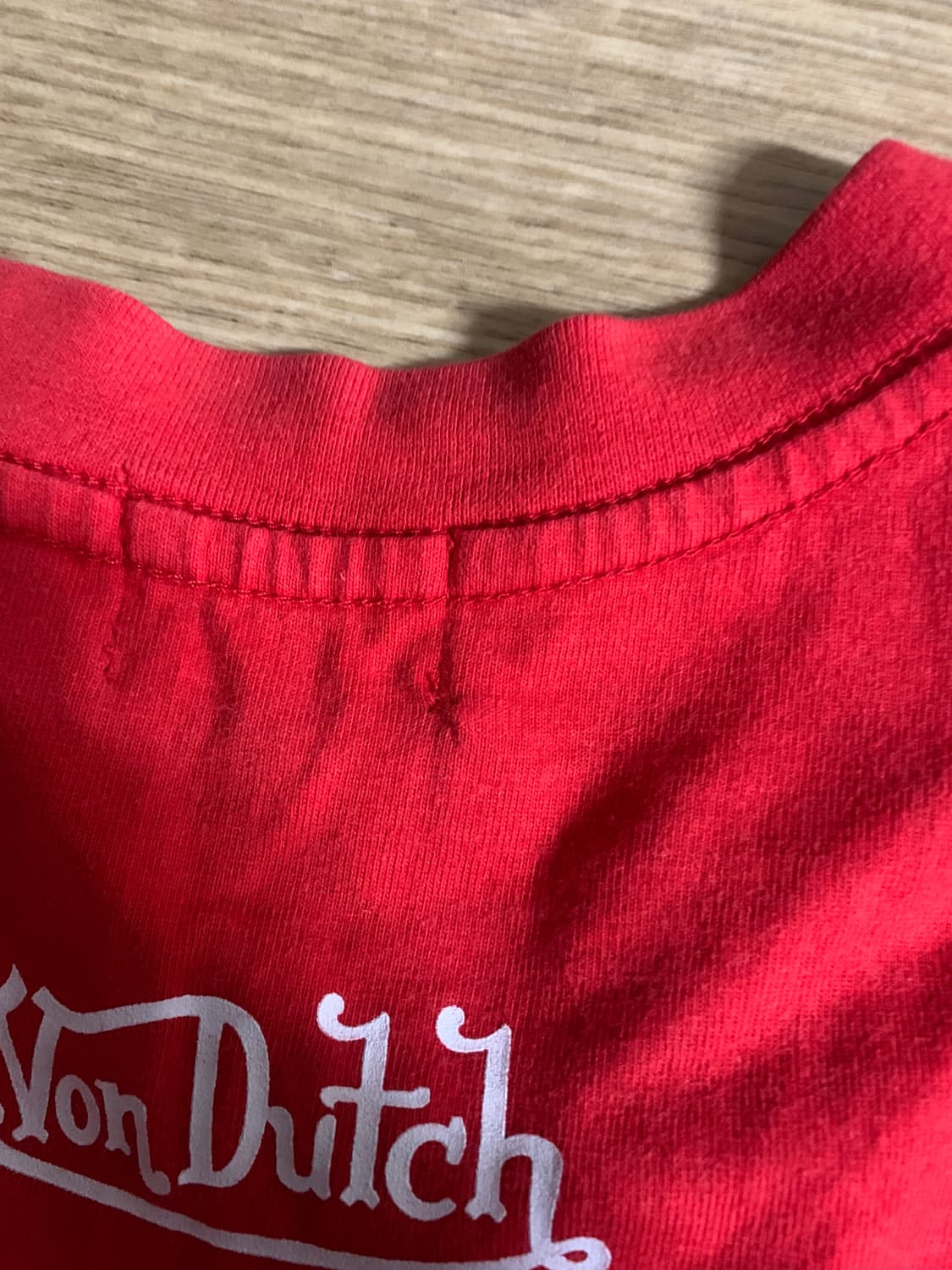 100/USA] Von Dutch 본더치 00s 아카이브 반팔 티셔츠 상품이미지5
